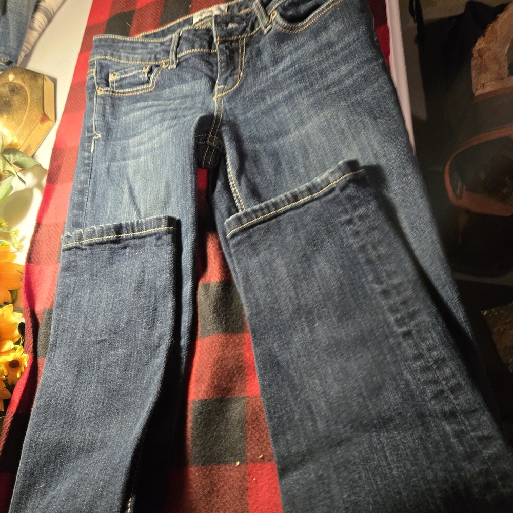 Aeropostale Dark Blue Straight Leg Jeans